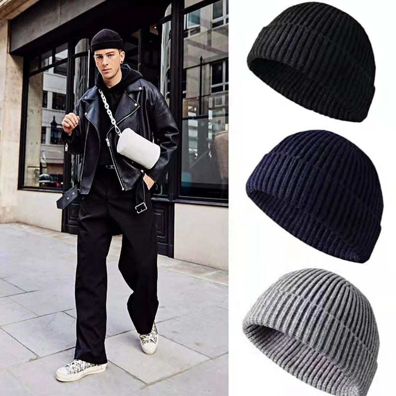 1 Adet Kışlık Sıcak Unisex Yün - Beanie Cuffed Knit incelemesi ve fiyatı