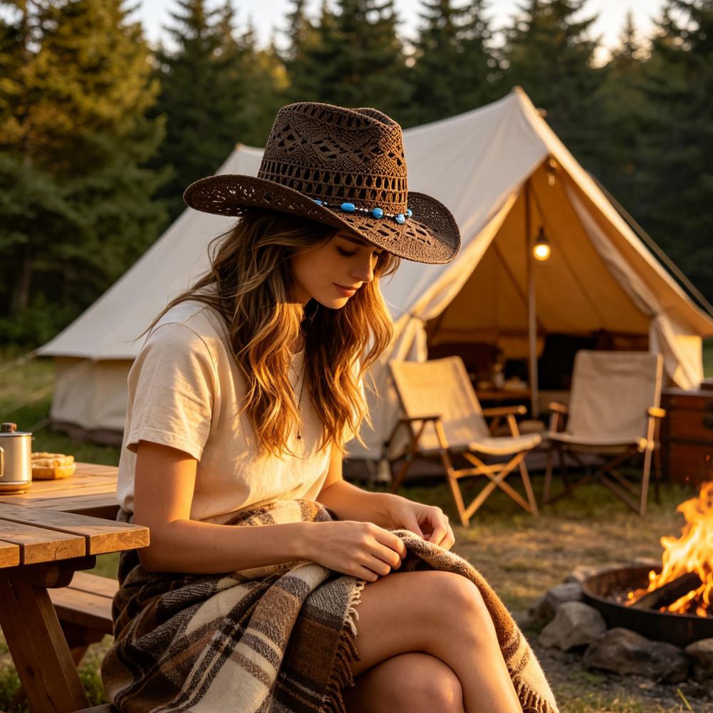 Geniş Kenarlı Kovboy Şapkası R - Cowboy Hat Straw incelemesi ve fiyatı