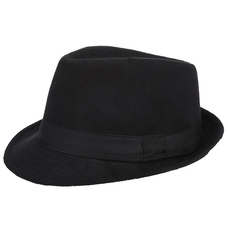 Erkekler Sonbahar Kış Yün Fötr - Fedora Hat Wool incelemesi ve fiyatı