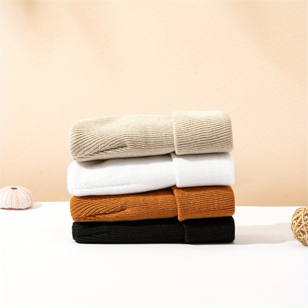 4 adet bebek şapka örgü manşet - Beanie Cuffed Knit incelemesi ve fiyatı