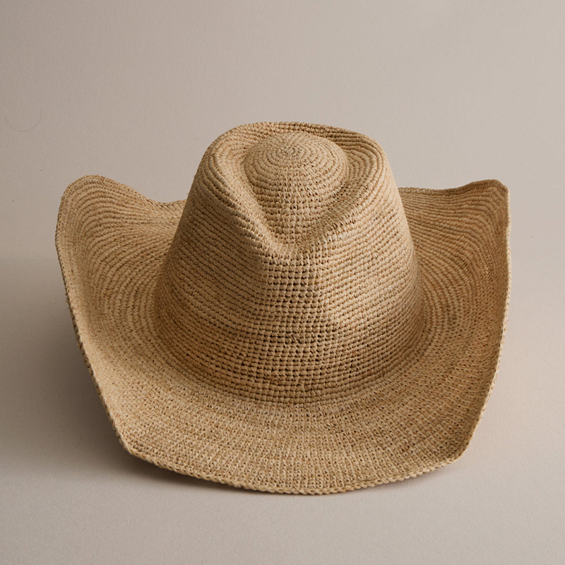 Premium Rafya Hasır Şapka Lüks - Cowboy Hat Straw incelemesi ve fiyatı