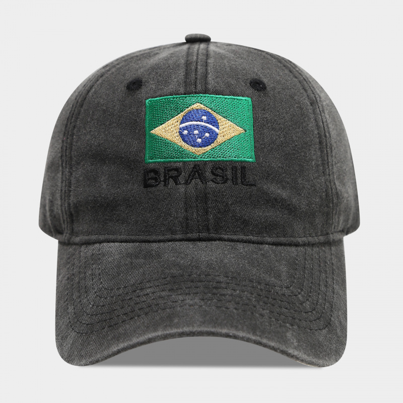 Vintage Brezilya Bayrağı BRASI - Dad Hat Cotton incelemesi ve fiyatı